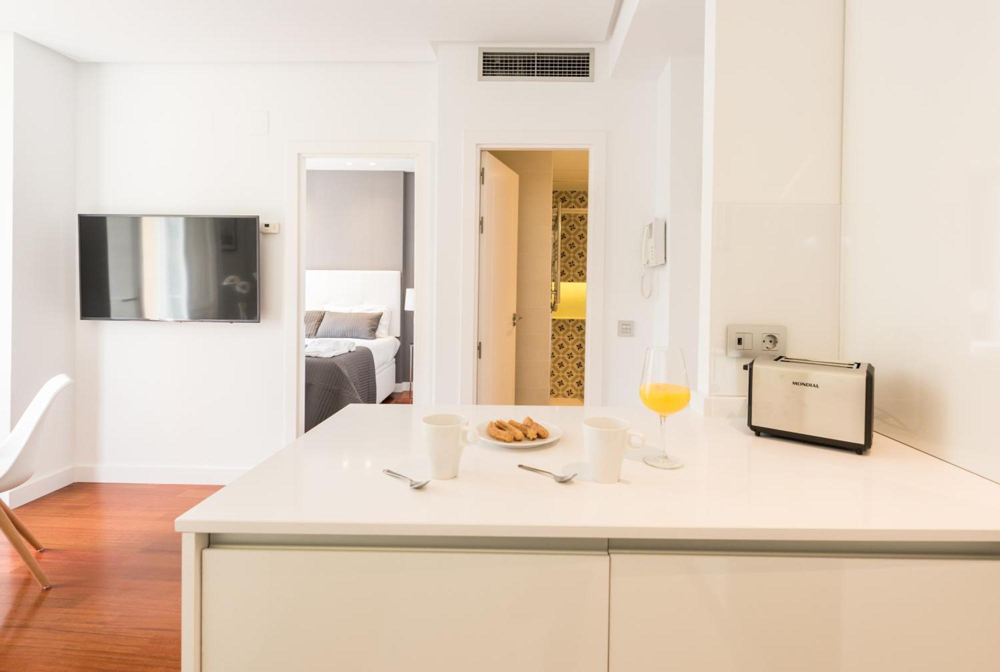 Apartmán Santa Ana Plaza Madrid Pokoj fotografie