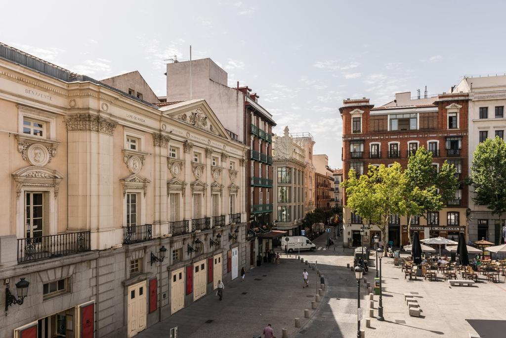 Apartmán Santa Ana Plaza Madrid Exteriér fotografie
