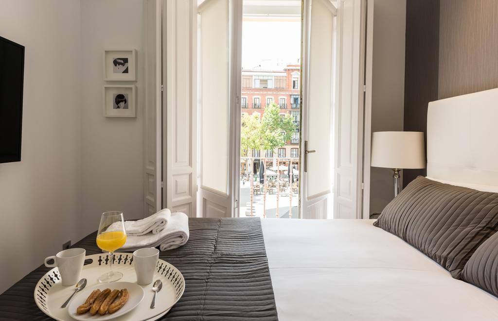 Apartmán Santa Ana Plaza Madrid Exteriér fotografie