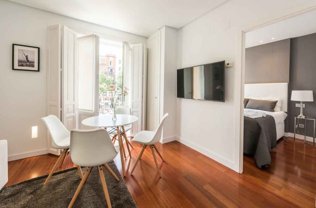 Apartmán Santa Ana Plaza Madrid Exteriér fotografie