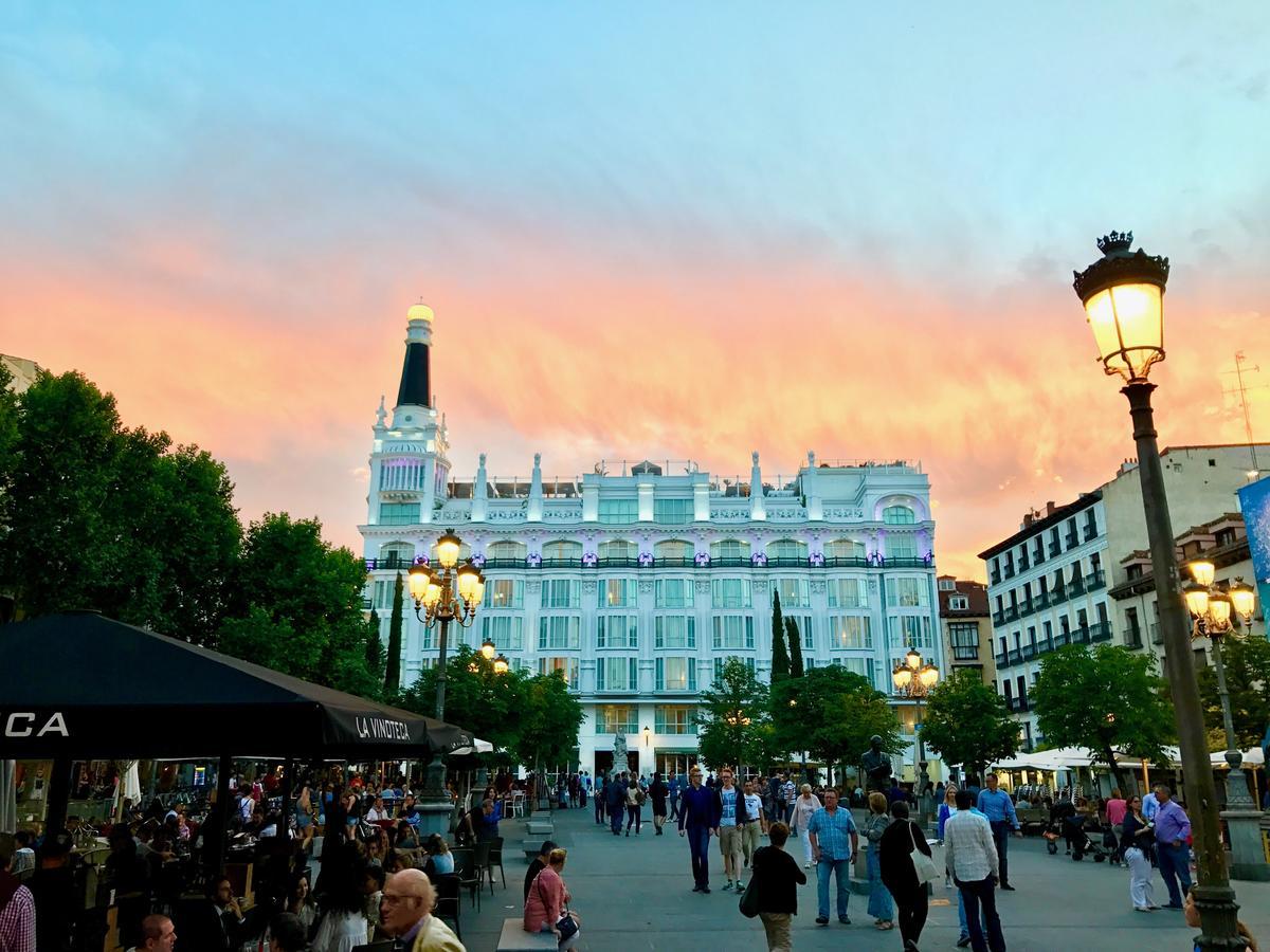 Apartmán Santa Ana Plaza Madrid Exteriér fotografie